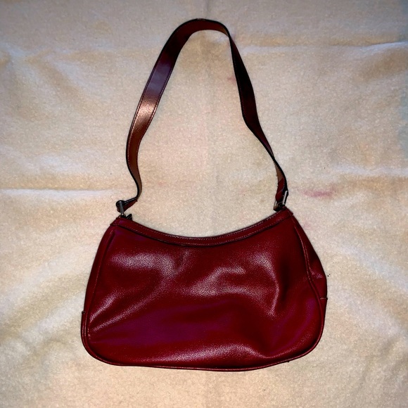 Red and Gray Liz Claiborne Purse - Picture 2 of 11